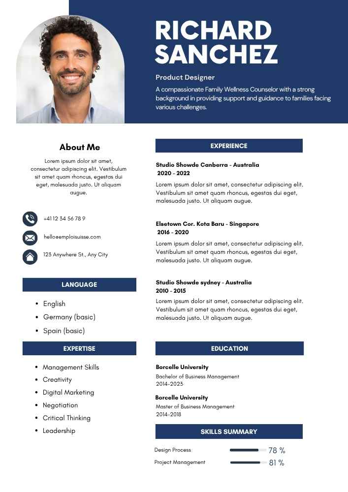 Développer CV hôte d’accueil dans un restaurant/hôtesse d’accueil dans un restaurant moderne optimisé ATS